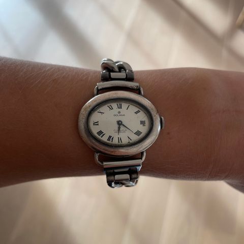 Golana Incabloc Women's 800er Silver Manual Load Wrist Watch - Good