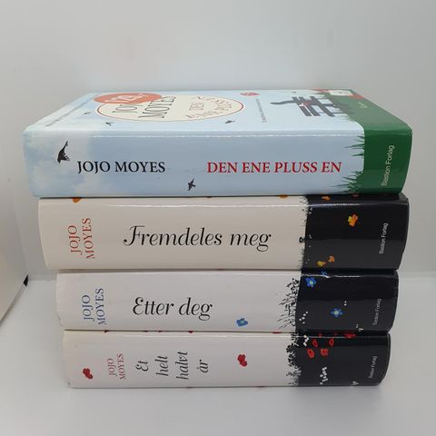 4 stk Jojo Moyes bøker