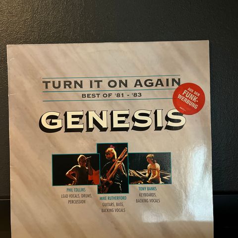 Genesis - Turn It On Again - Best Of '81 - '83