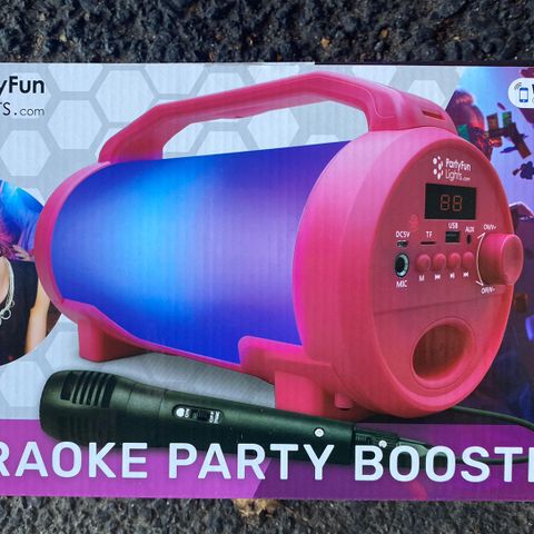 Karaoke party booster