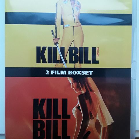 Kill Bill 1 + 2 Norsk tekst Ripefri og strøken. Sender gjerne hjem til deg