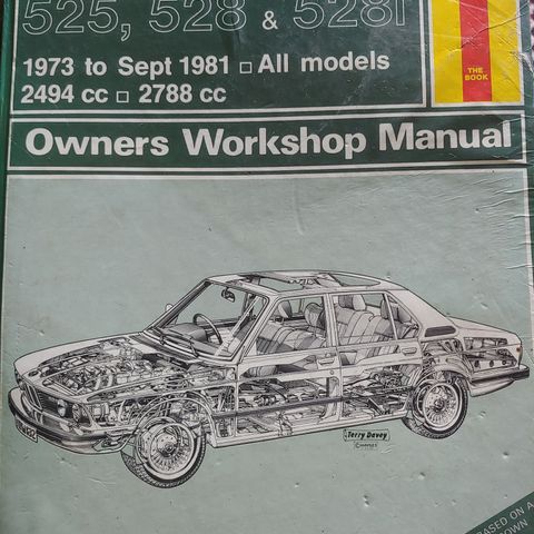 Haynes BMW 525 528 528I Owners Workshop Manual