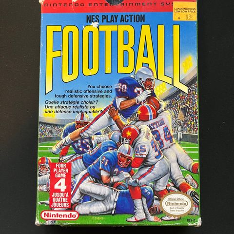 NES Play Action Football Nintendo