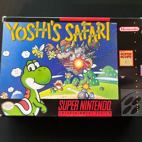 Yoshi's Safari CIB Super Nintendo SNES