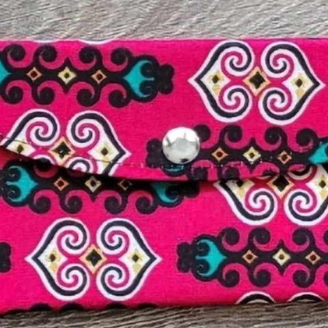 🌼 Boho miniclutch/kortholder/pouch