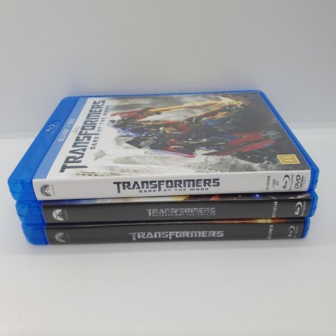 3 stk Transformers Blu-ray