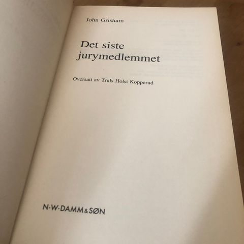 John Grisham- det siste jurymedlemmet