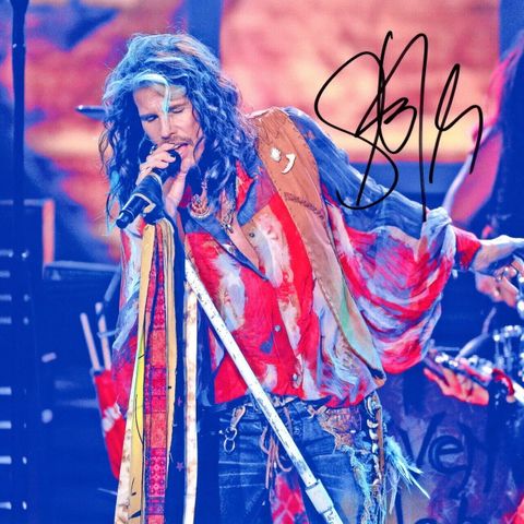 Steven Tyler Aerosmith autograf