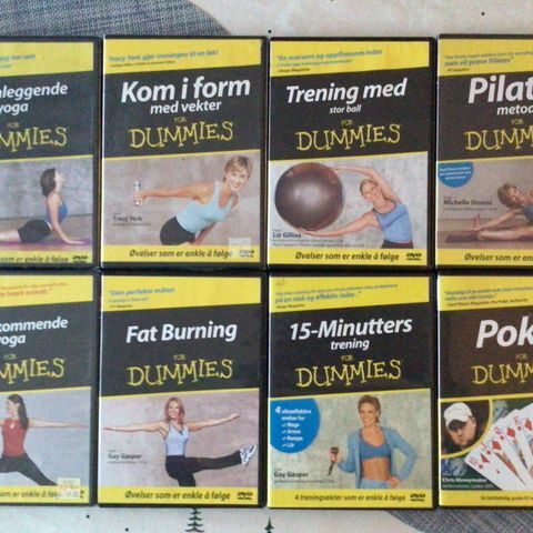 DVD - DUMMIES/TRIM/YOGA M.M.