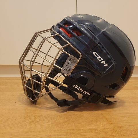 Hockeyhjelm CCM Tacks 70 Combo, str sr small