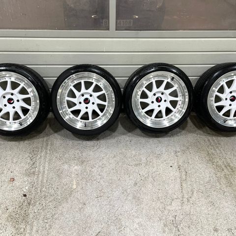 18" JR 26 felger med dekk