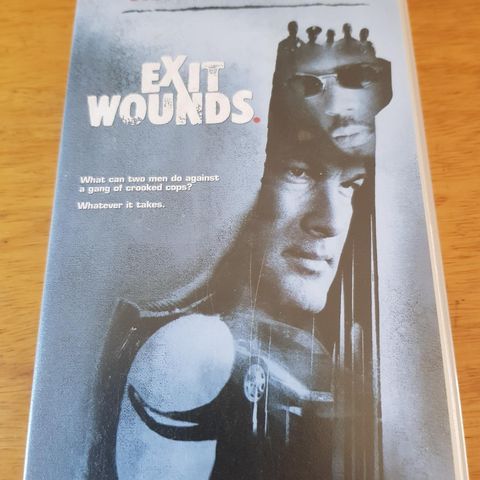 Exit Wounds med Steven Seagal vhs