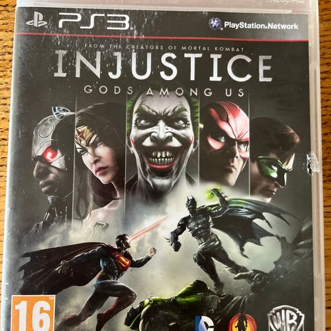 ps3 spill INJUSTICE Warner Bros. Games GODS AMONG US