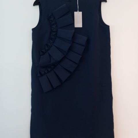 New COS navy blue sleeveless dress, size M