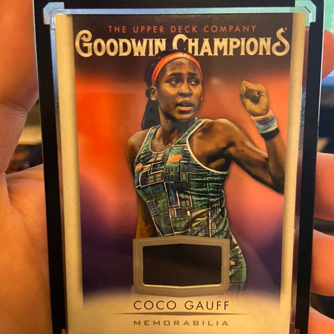 Coco Gauff - Goodwin Champions Memoribilia - 2021