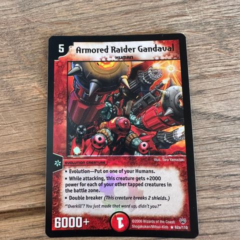 Duelmasters: Armored raider gandaval