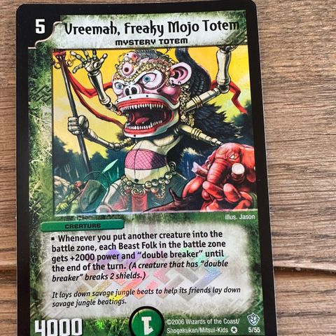 Duelmaster: vreemah, freaky mojo totem holo