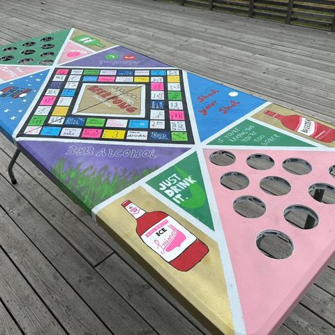 beerpong bord (leies ut)