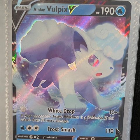 Vulpix pokemon kort