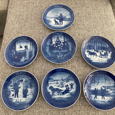 7 platter Royal Copenhagen