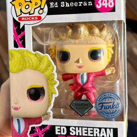 Funko Pop! Rocks: Ed Sheeran (Bad Habits | Diamond Giltter) (348)