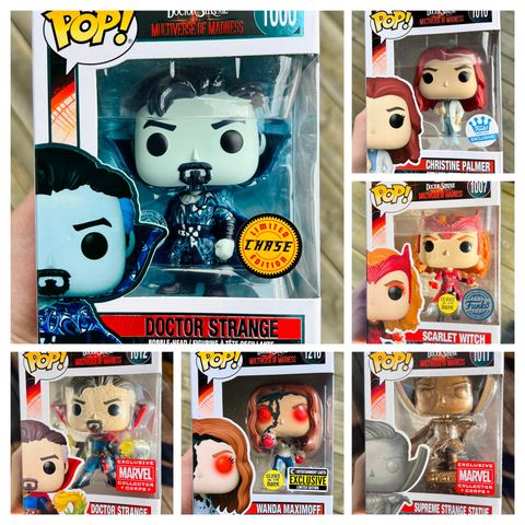 Funko Pop! Doctor Strange in the Multiverse of Madness Collection | Marvel | MCU