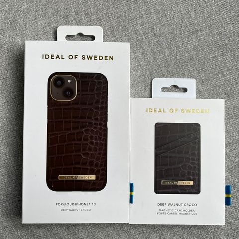 Ideal of Sweden mobildeksel med kortholder til iPhone 13