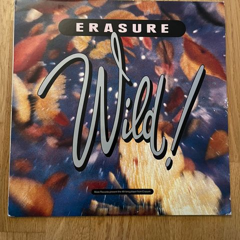 LP: Erasure «Wild!» (Mute, Stumm 75)