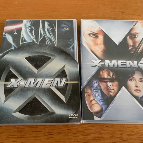 X-MEN & X-MEN 2 DVD