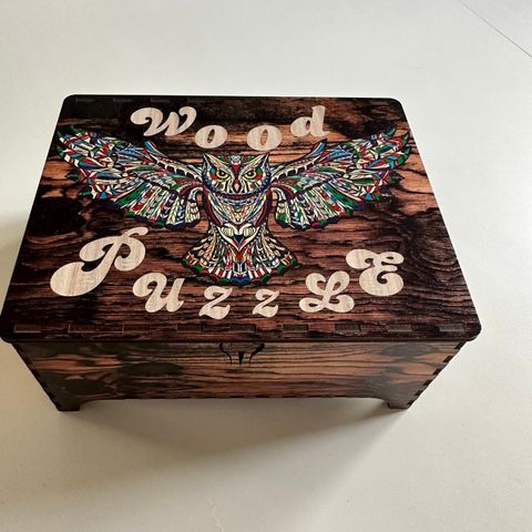 Wood Puzzle Owl