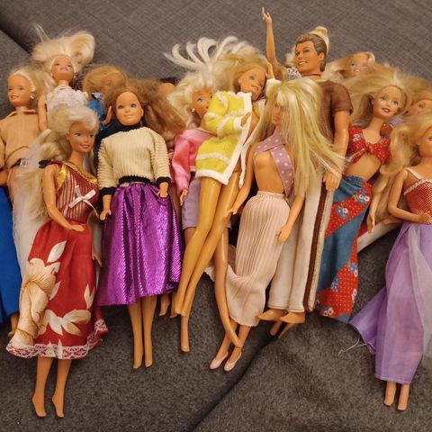 Barbie fra 70', 80' og 90' tallet