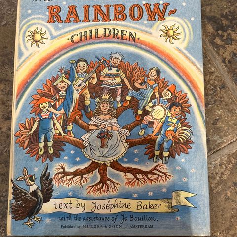 Boken The rainbow-children av Josephine Baker selges kr. 400,-