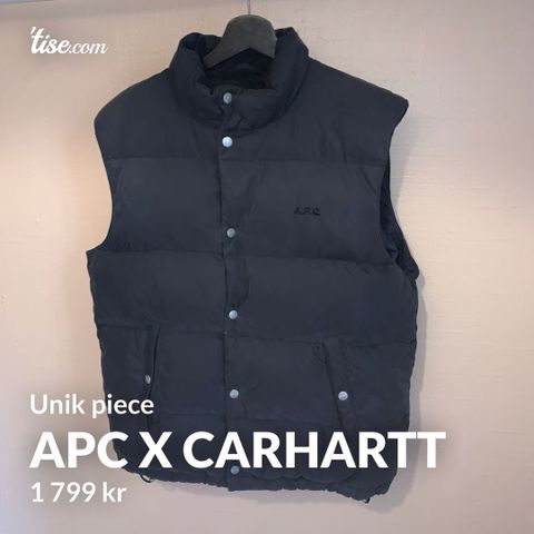 APC X Charhartt vest