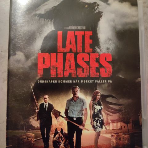 Late Phases ( DVD) - 2014 - Horror - 100 kr inkl frakt