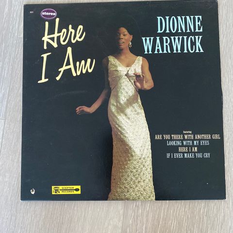 Dionne Warwick here I am LP/vinyl