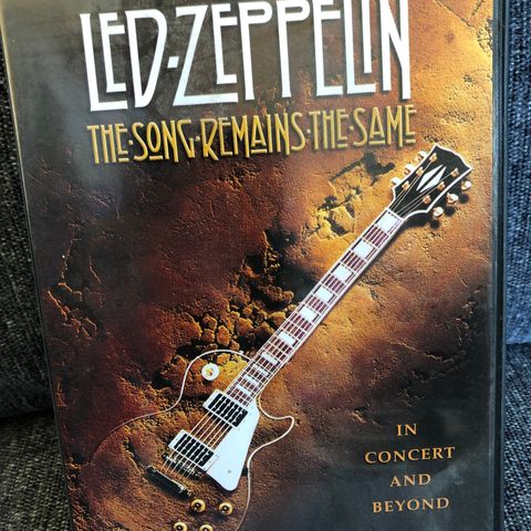 Led-Zeppelin, The song remains the same. Dvd