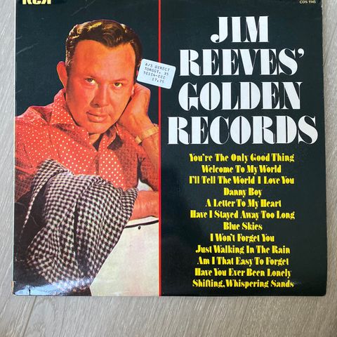 Jim reeves’ golden records LP/vinyl