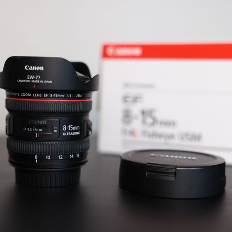 Canon EF 8-15mm F/4 L Fisheye