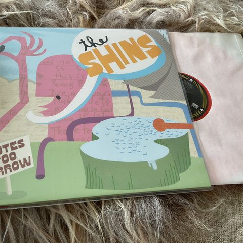 Tre stk The Shins Vinyl