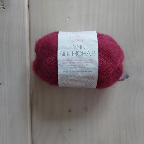 Silk mohair fra Sandnes garn