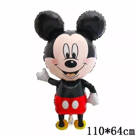 Folieballong pakke(Stor Mickey Mus folieballong, Minnie Mus og 1-tall ballong)