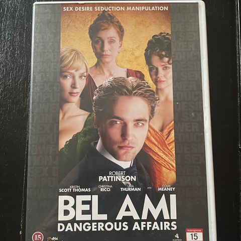 Bel Ami - Dangerous affairs DVD. Robert Pattinson, Uma Thurman