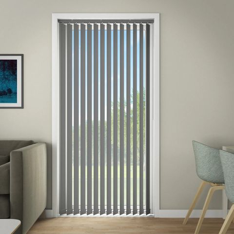 Debel Line Lamellsett 100x250 - Aluminium Grå