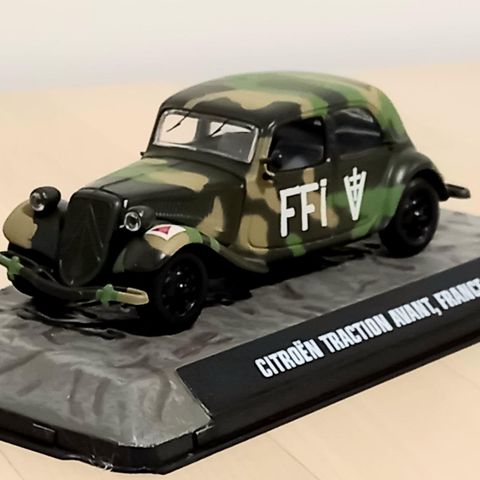 1:43 Atlas Citroen Traction Avant 1944