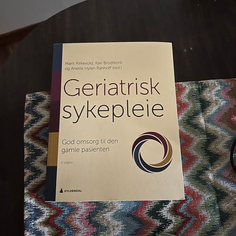 geriatrisk sykepleie