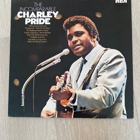 The incomparable Charley pride LP/vinyl