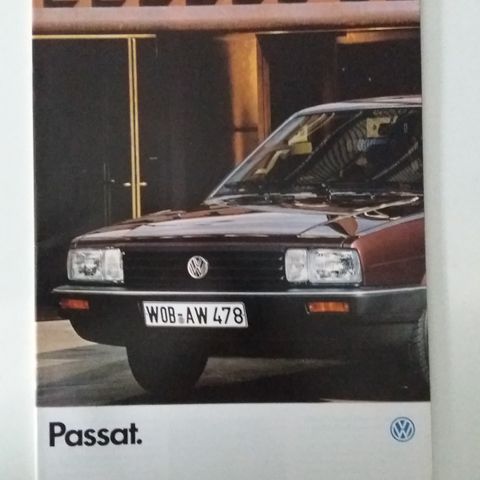 VW PASSAT -brosjyre. (NORSK)