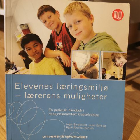 Lærebok lærerstudiet- Elevenes læringsmiljø-lærerens muligheter