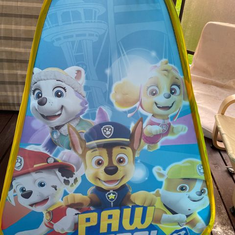 pawpatrol barne / baby telt