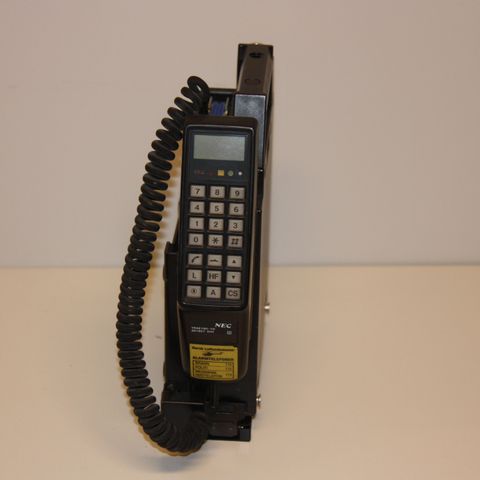 Mobil telefon fra Mai 1986